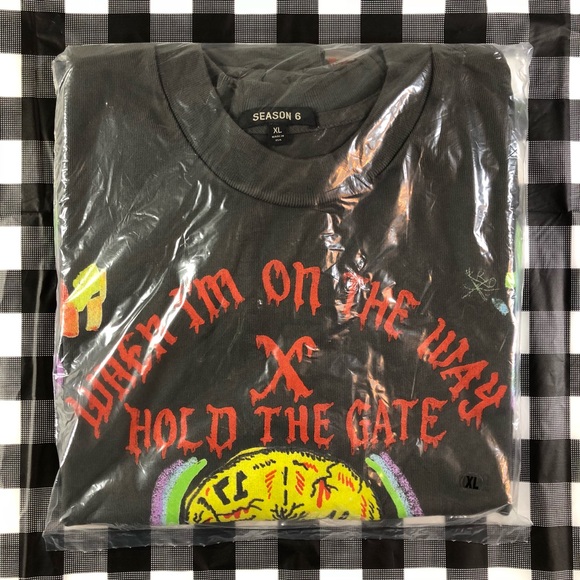 Kanye West Yeezy X XXXtentacion Swallow The Hate - Picture 3 of 7